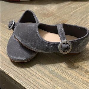 Zara- Velvet Ballet Flats